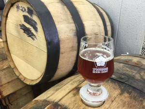 Beers Aging in Whiskey Barrels